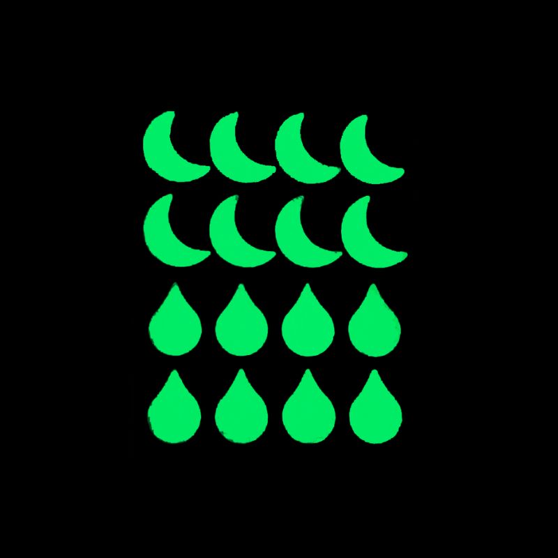 Plasture hidrocoloid luminos pentru acnee