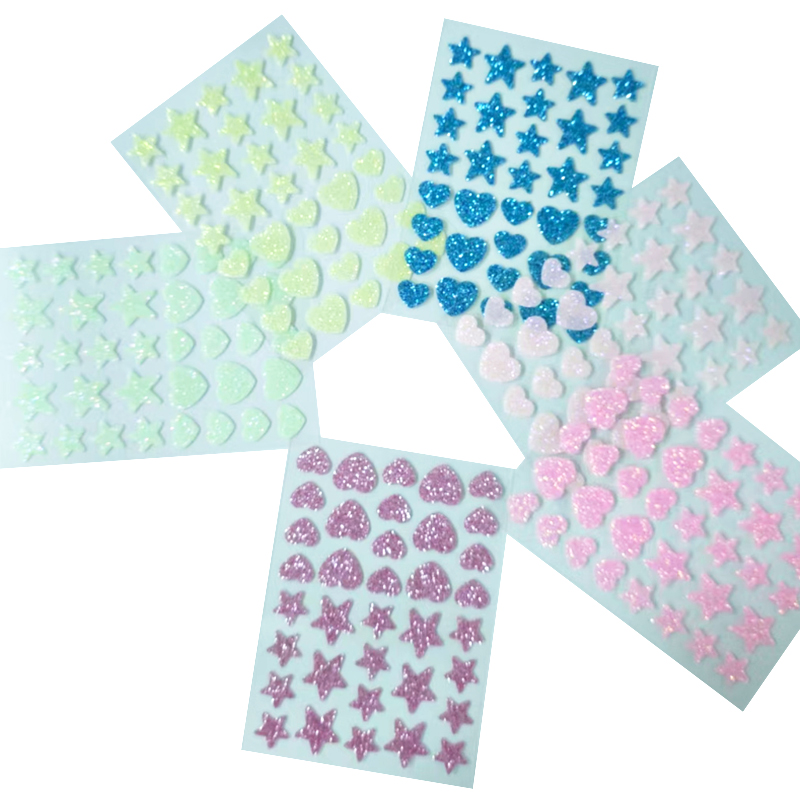Plasture hidrocoloid cu sclipici pentru acnee